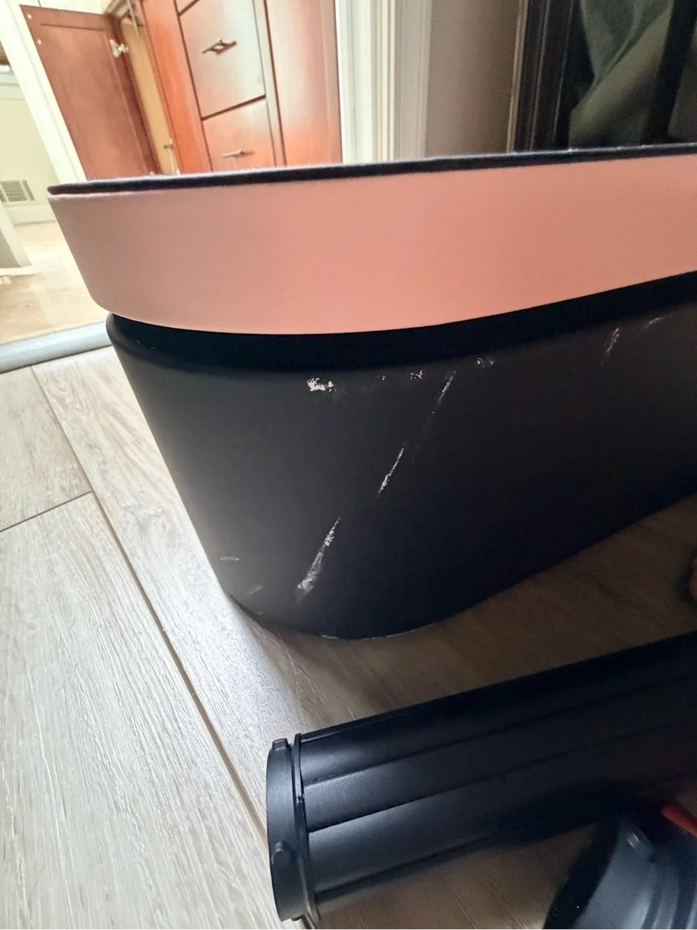 Attachments only- Dyson Airwrap ID styling attachment set in black and pink